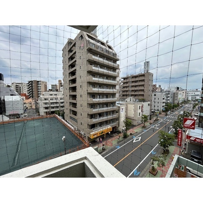 室内からの展望 ベルメゾン並木