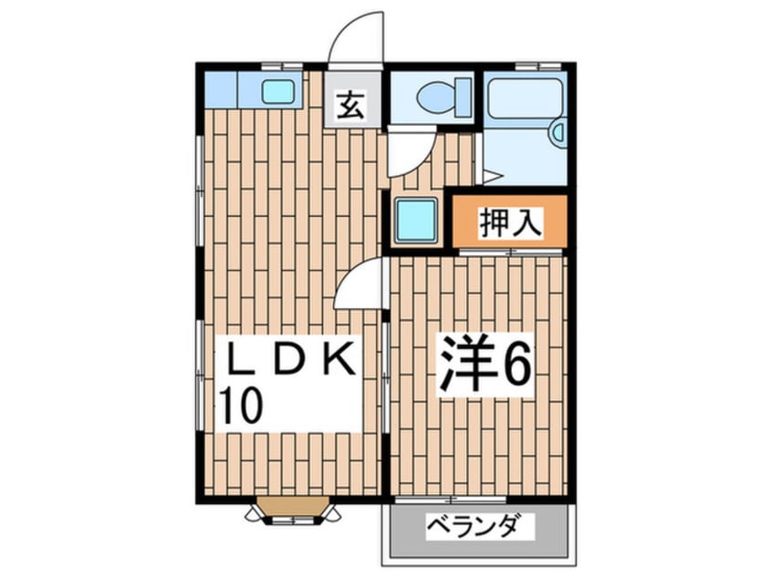 間取図 ハイツモーレアＣ