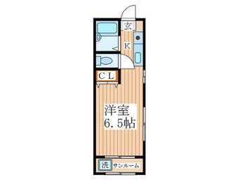 間取図 グリ－ンテラス向台