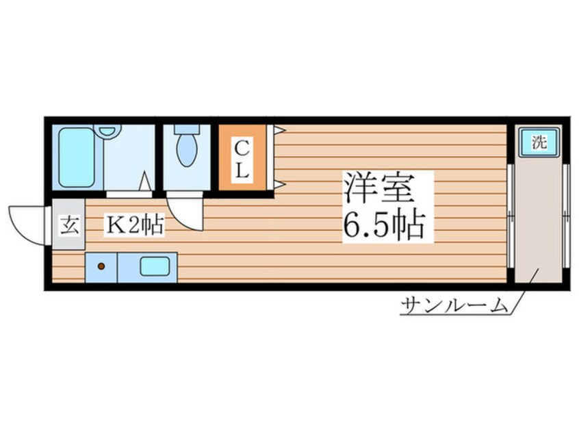 間取図 グリ－ンテラス向台