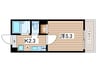 ＭＡＩＳＯＮ　ＤＥ　ＭＩＬＬＥ 1Kの間取り