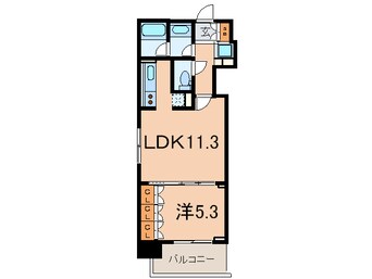 間取図 KDXレジデンス芝公園