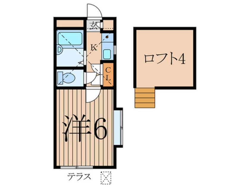 間取図 カ－サ・ロボ