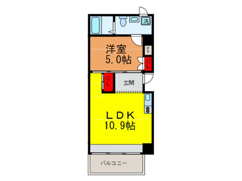 間取図 Ｓｏｌｅｇｇｉａｔｏ