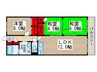 新松戸東ﾊﾟｰｸﾊｳｽB棟(407) 3LDKの間取り