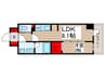 HF北千住レジデンス 1LDKの間取り