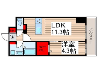 間取図 HF北千住レジデンス