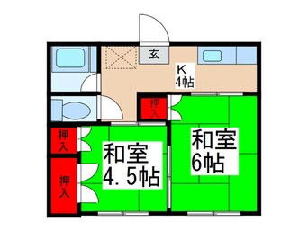 間取図 栄コ－ポ