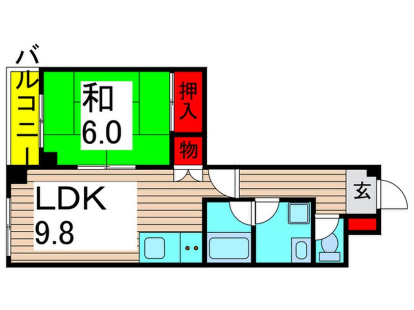 間取図 Ｓｏｐｉａ　ｂｕｉｌ