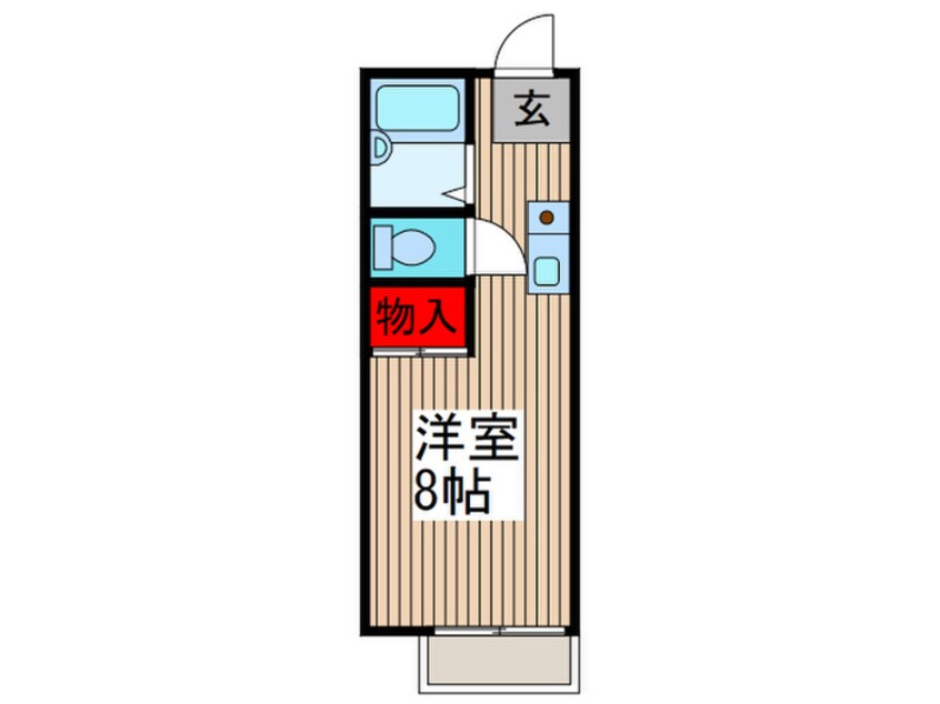 間取図 レオパレスあさひ