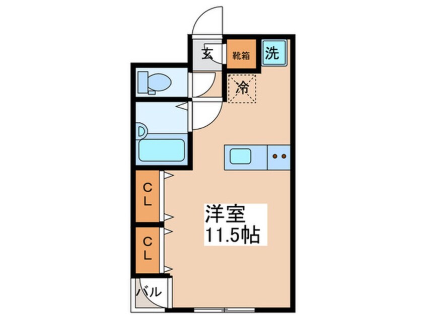 間取図 コスモパレ