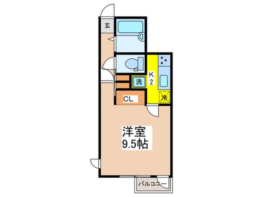 間取図 コスモパレ