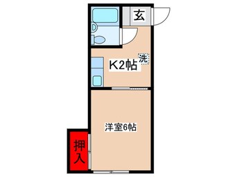 間取図 ハイツ フェニックス