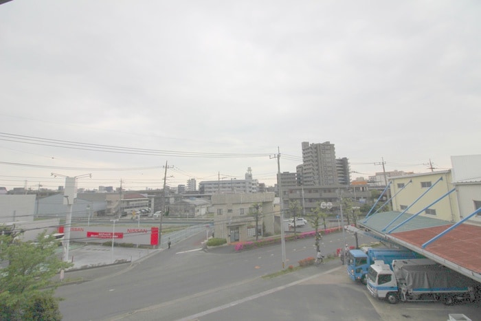 室内からの展望 ハイツやすひろ