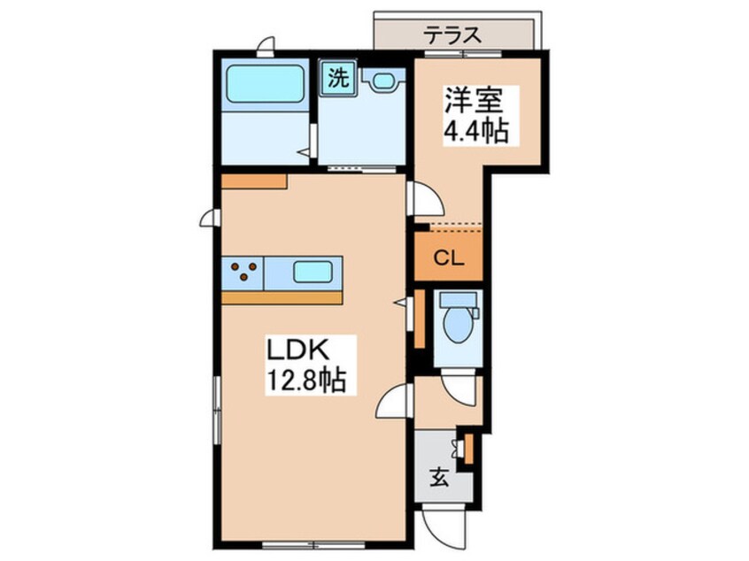 間取図 ユーカリハウスⅡ