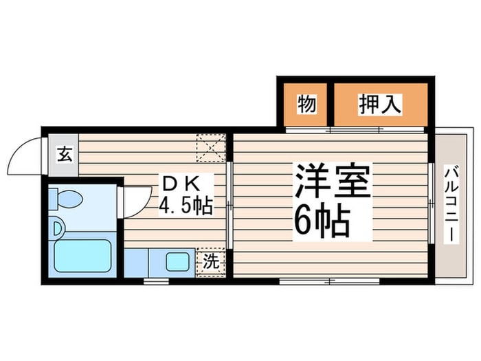 間取り図 グリ－ンハイム