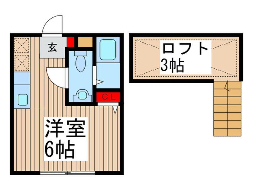 間取図 キャロル