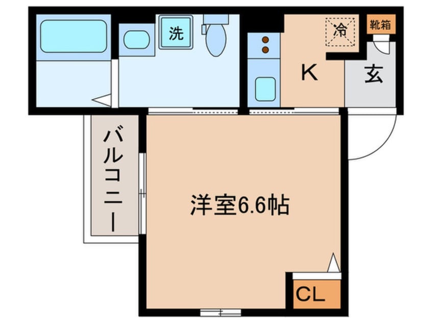 間取図 CloudNine鴨居