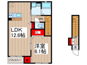 間取図 アムールネージュ壱番館