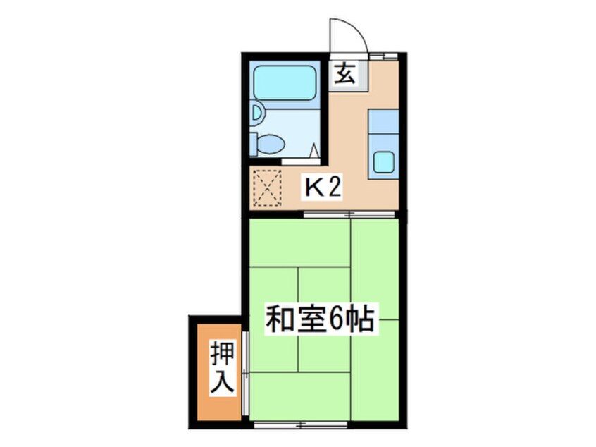 間取図 ウェーブ百川３