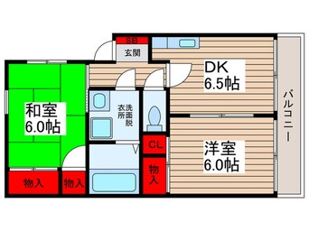 間取図 メゾンディアス