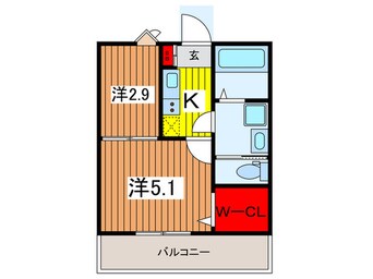 間取図 Ｌｅｂｅｎ浦和鈴谷