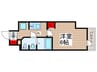 S-RESIDENCE松戸Licht 1Kの間取り