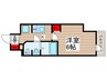 S-RESIDENCE松戸Licht 1Kの間取り