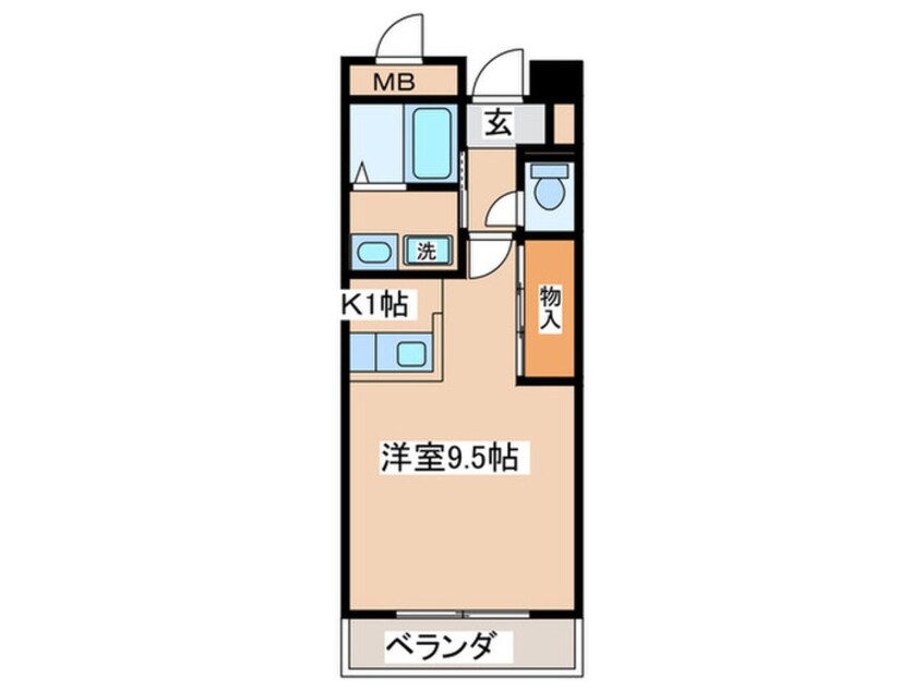 間取図 桐屋ビル
