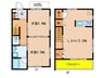 TERRACE　HOUSE　E＆W 2LDKの間取り