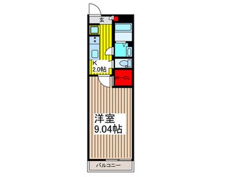 間取図 リブリ・ディアコート大木