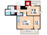 パークアクシス上野EAST 2LDKの間取り
