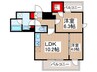 パークアクシス上野EAST 2LDKの間取り