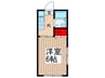 Raffine狭山 1Kの間取り
