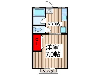 間取図 シティハイム・リンドベル