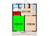 ハイムヒロ 2DKの間取り