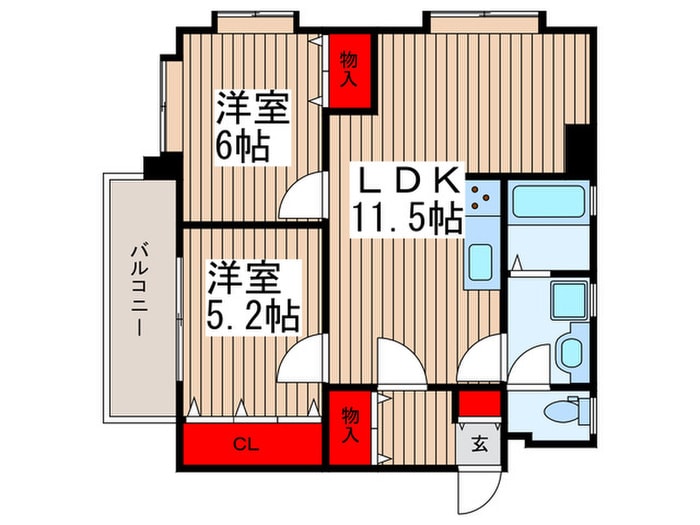 間取り図 センチュリー南浦和