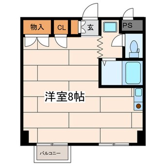 間取図 カメリアハイム