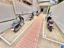 バイク置き場 メープルハウス