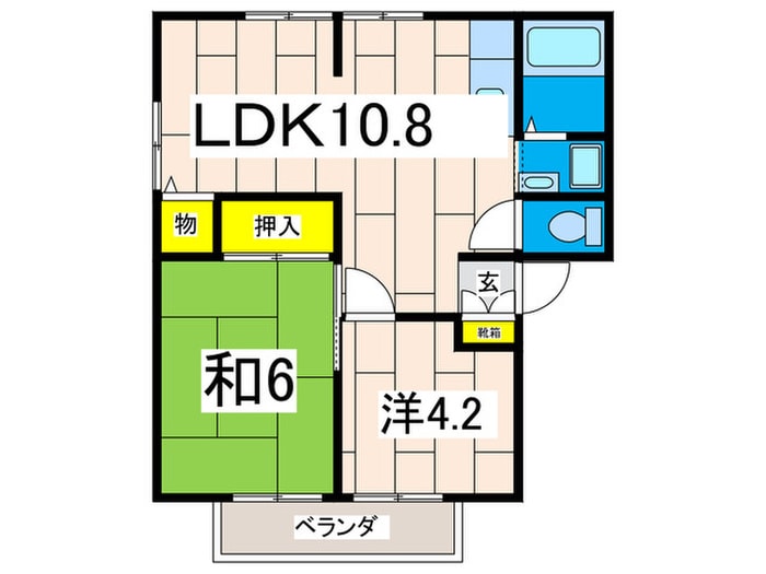 間取り図 ギャラクシー舞岡