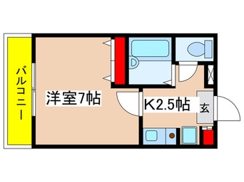 間取図 ビュ－テラス夏目