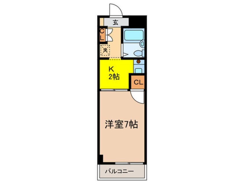 間取図 コモクレッセ