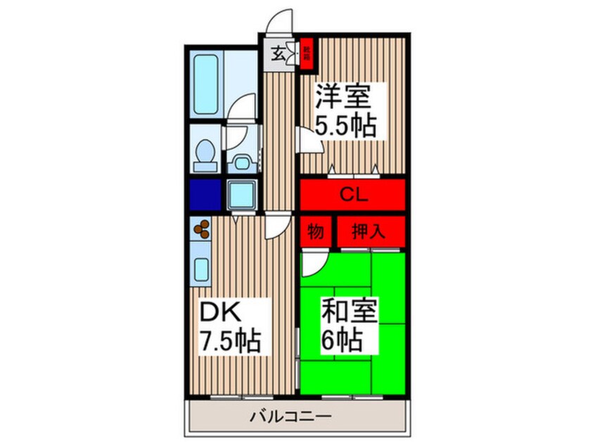 間取図 アフロディア