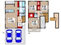 仮)川越市的場新築MAISON　2号棟の間取図