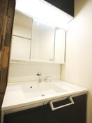 洗面 仮)川越市的場新築MAISON　2号棟