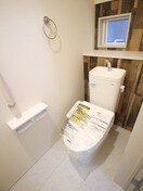 トイレ 仮)川越市的場新築MAISON　2号棟