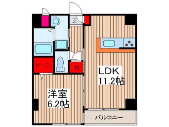 間取図 ＲｏｏｔＷｈｉｔｅⅢ