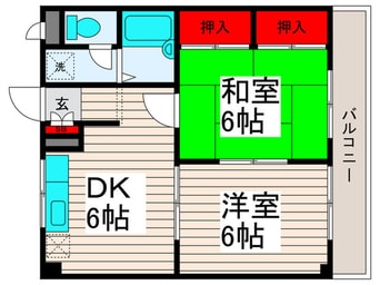 間取図 エステ－トピアエ－ス