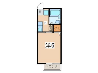 間取図 サンビィレジ