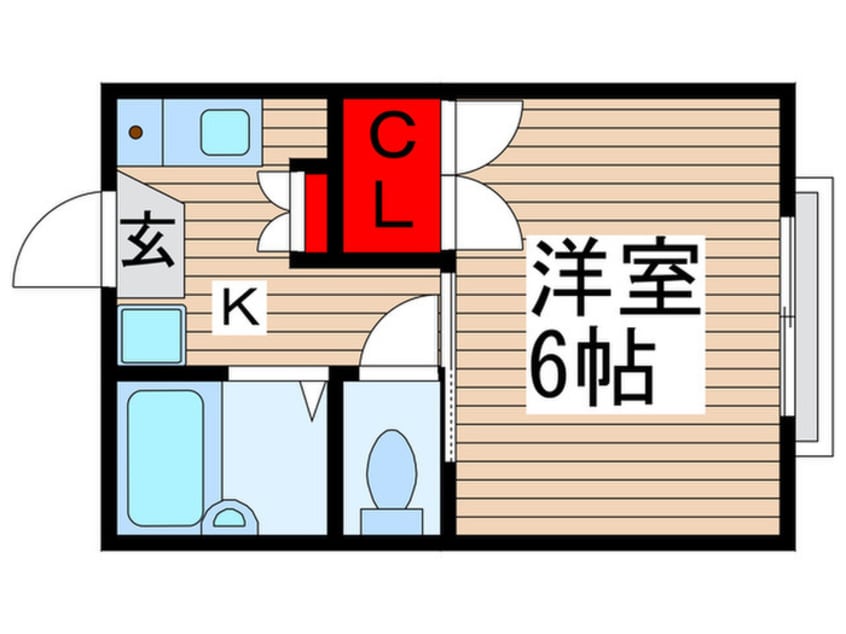 間取図 ｻﾝﾊｲﾑ